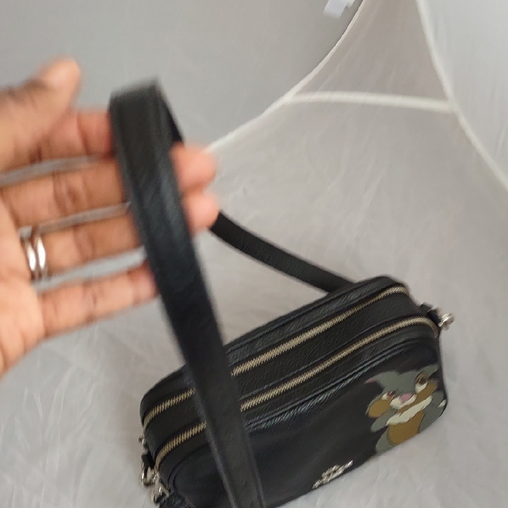 Coach X Disney Collab. Leather Camera Bag With Thumper. Collectable - Picture 13 of 13